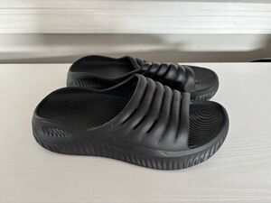 KUAILU RECOVERY Slide On  Plantar Fasciitis SANDALS size 8.5 Black